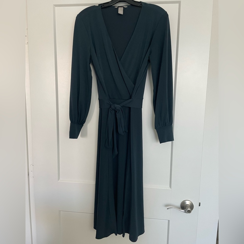 H&M Midi Wrap Dress